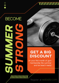 Summer Fitness Promo Flyer