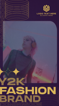 Y2K Fashion Brand Coming Soon Instagram Reel Image Preview