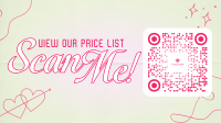 Coquettish Price List Facebook Event Cover