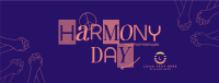 Fun Harmony Day Facebook Cover