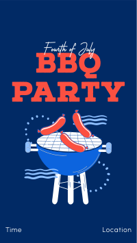 Come at Our 4th of July BBQ Party  TikTok Video