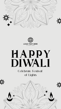 Happy Diwali Greeting Instagram Story