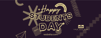 Happy Students Day Facebook Cover