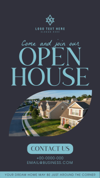 Real Estate Open House Instagram Reel Image Preview