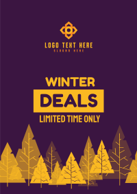 Winter Deals Poster