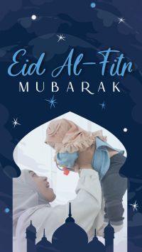 Joyous Eid Al-Fitr Instagram Reel Image Preview