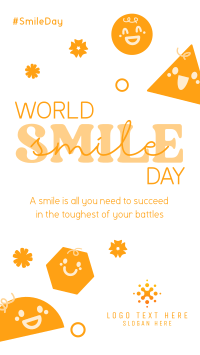 Spreading Smiles Facebook Story Design