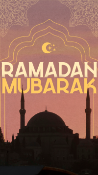 Traditional Ramadan Greeting Video