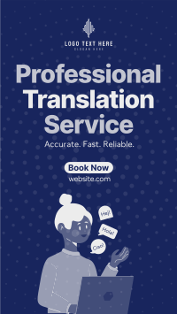 Professional Translation Service Instagram Story