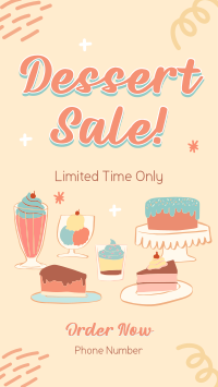 Discounted Desserts Instagram Story