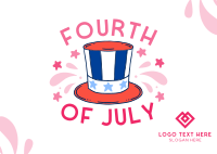 Fourth Of July Postcard example 1