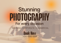 Events Photography Services Postcard