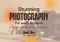 Events Photography Services Postcard Image Preview