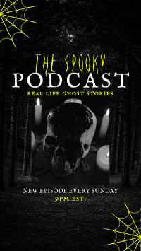 Paranormal Podcast Instagram Story