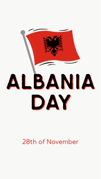 Albania Independence Day Instagram Reel Image Preview