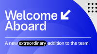 Corporate Welcome To The Team Animation