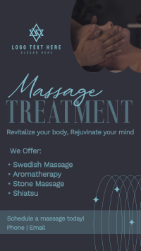 Spa Massage Treatment Video