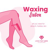 Waxing Salon Instagram Post