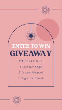 Giveaway Entry Instagram Story