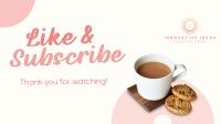 Coffee And Cookie YouTube Video Image Preview