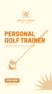 Golf Training Instagram Story