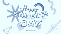 Happy Students Day Animation