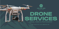 Aerial Drone Service Twitter Post