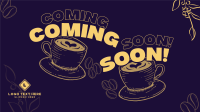 Cafe Coming Soon Animation