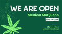 Order Organic Cannabis Facebook Event Cover