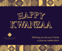 Celebrate Kwanzaa Facebook Post