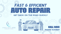 Professional Mechanic Service Animation