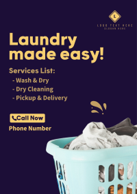 Laundry Made Easy Flyer