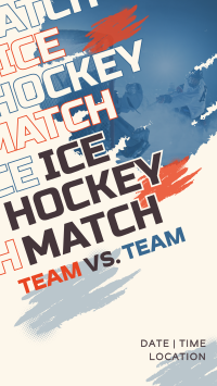 Ice Hockey Versus Match YouTube Short