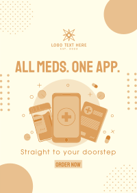 Meds Straight To Your Doorstep Flyer