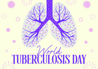 Tuberculosis Awareness Postcard