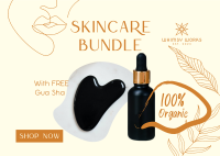 Organic Skincare Bundle Postcard