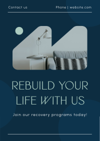 Modern Rehabilitation Service Flyer