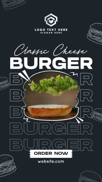 Cheese Burger Restaurant Video