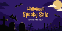 Halloween Sale Twitter Post