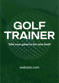 Golf Trainer Flyer