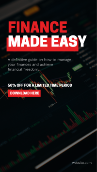 Finance Made Easy Instagram Story