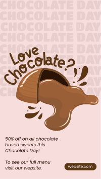 Love Chocolate? Facebook Story