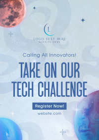 Tech Challenge Galaxy Poster