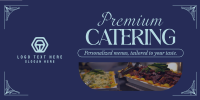 Premium Catering Twitter Post