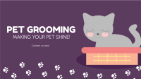 Pet Groomer Facebook Event Cover