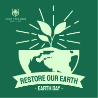 Earth Day Instagram Post Design