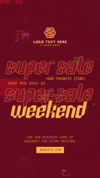 Super Sale Weekend Instagram Reel Image Preview