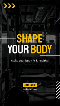 Shape Your Body Instagram Story