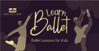 Kids Ballet Lessons Facebook Ad