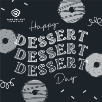 Dessert Day Delights Instagram Post Image Preview